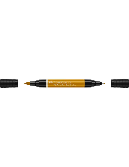 FC162168-4,Pitt artist pen dual marker auriu verzui 268 Faber-castell - Set 4