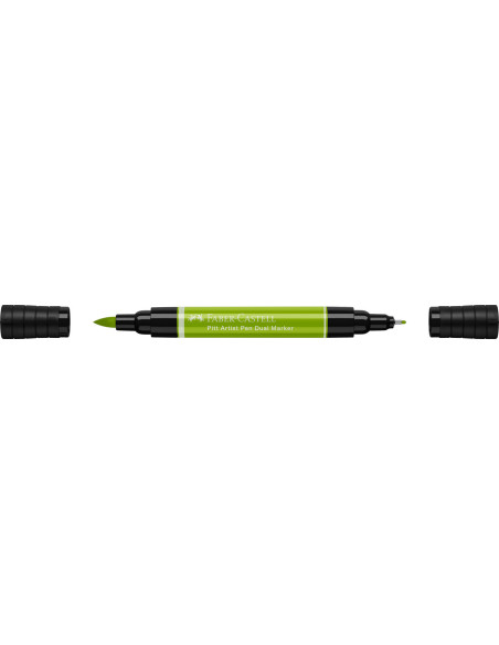 FC162170-4,Pitt artist pen dual marker verde de mai 170 Faber-castell - Set 4