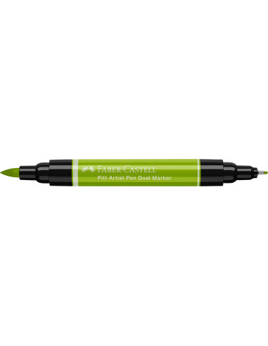 FC162170-4,Pitt artist pen dual marker verde de mai 170 Faber-castell - Set 4