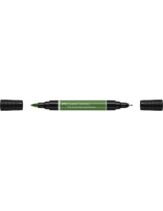 FC162174-4,Pitt artist pen dual marker verde crom opac 174 Faber-castell - Set 4 2
