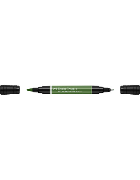 FC162174-4,Pitt artist pen dual marker verde crom opac 174 Faber-castell - Set 4