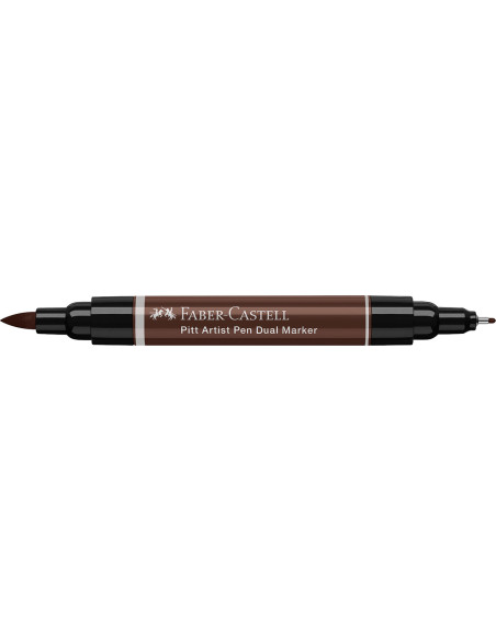 FC162175-4,Pitt artist pen dual marker sepia inchis 175 Faber-castell - Set 4