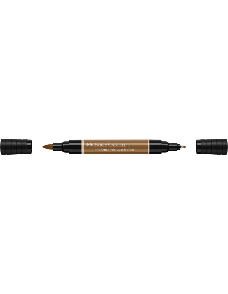 FC162180-4,Pitt artist pen dual marker maro umbra 180 Faber-castell - Set 4