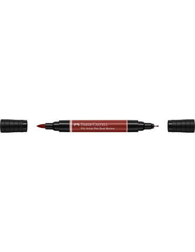 FC162192-4,Pitt artist pen dual marker rosu indian 192 Faber-castell - Set 4