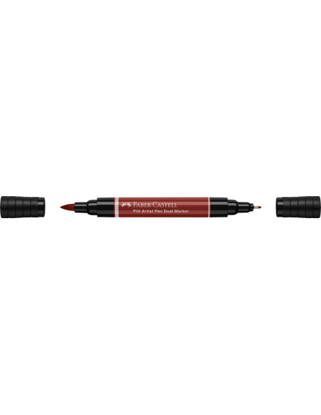 FC162192-4,Pitt artist pen dual marker rosu indian 192 Faber-castell - Set 4