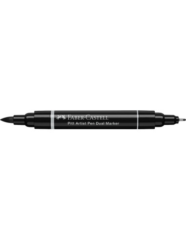 FC162199-4,Pitt artist pen dual marker negru 199 Faber-castell - Set 4