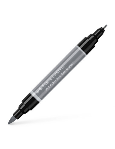 FC162232-4,Pitt artist pen dual marker gri rece iii 232 Faber-castell - Set 4
