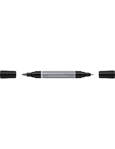 FC162232-4,Pitt artist pen dual marker gri rece iii 232 Faber-castell - Set 4