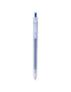 DLEG118-BL-12,Pix cu gel cu mecanism 0.5mm albastru delight Deli - Set 12