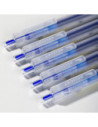 DLEG118-BL-12,Pix cu gel cu mecanism 0.5mm albastru delight Deli - Set 12
