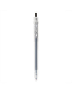 DLEG118-BK-12,Pix cu gel cu mecanism 0.5mm negru delight Deli - Set 12