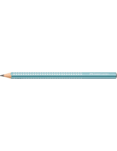 FC111662-12,Creion grafit b sparkle jumbo bleu ocean 2023 Faber-castell - Set 12 2
