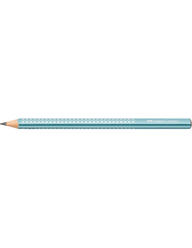 FC111662-12,Creion grafit b sparkle jumbo bleu ocean 2023 Faber-castell - Set 12