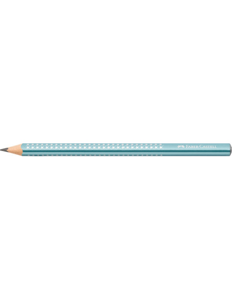 FC111662-12,Creion grafit b sparkle jumbo bleu ocean 2023 Faber-castell - Set 12