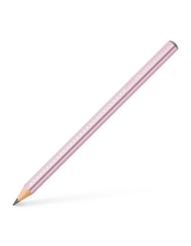 FC111661-12,Creion grafit b sparkle jumbo rose 2023 Faber-castell - Set 12