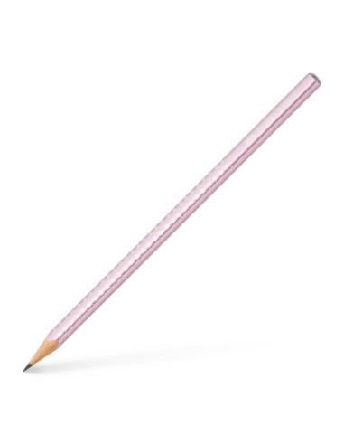 FC118261-12,Creion grafit b sparkle rose metalizat 2023 Faber-castell - Set 12