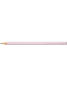 FC118261-12,Creion grafit b sparkle rose metalizat 2023 Faber-castell - Set 12 2