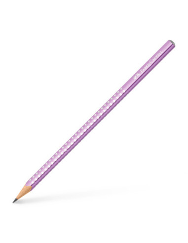 FC118263-12,Creion grafit b sparkle violet metalizat 2023 Faber-castell - Set 12