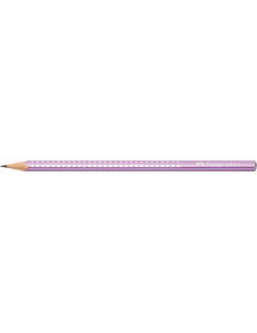 FC118263-12,Creion grafit b sparkle violet metalizat 2023 Faber-castell - Set 12 2