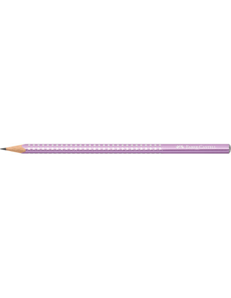 FC118263-12,Creion grafit b sparkle violet metalizat 2023 Faber-castell - Set 12