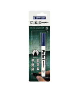 CE921102-10,Marker vopsea albastra 0.7mm 9211 Centropen - Set 10 2