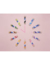 PBLS-FR7S-S3,Mina roller 0.7mm roz coral 3/set frixion Pilot