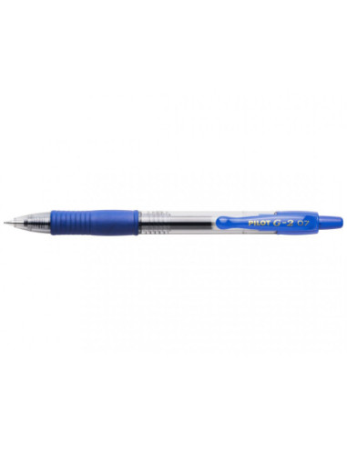PBLG27AL-12,Pix cu gel cu mecanism 0.7mm g2 albastru Pilot - Set 12