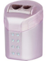 FC183900-6,Ascutitoare dubla roll on sparkle pastel Faber-castell - Set 6