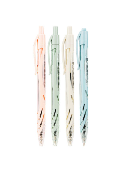 DLEQ70-BK-12,Pix cu mecanism 0.7mm negru corp pastel q70 Deli - Set 12