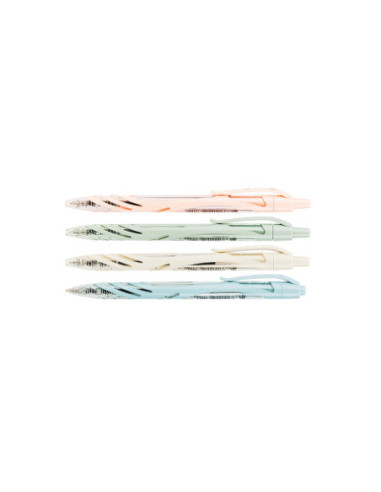 DLEQ70-BK-12,Pix cu mecanism 0.7mm negru corp pastel q70 Deli - Set 12