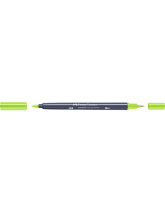 FC164705-5,Sketch marker 2 capete galben lime 207 goldfaber Faber-castell - Set 5 2