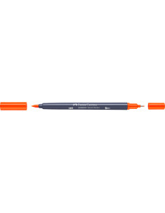 FC164713-5,Sketch marker 2 capete portocaliu cadmium inchis 115 goldfaber Faber-castell - Set 5 2