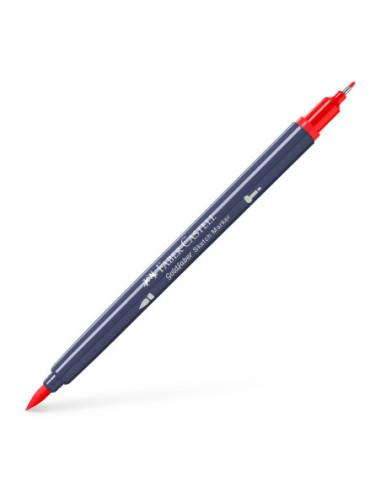 FC164716-5,Sketch marker 2 capete rosu scarlet 118 goldfaber Faber-castell - Set 5