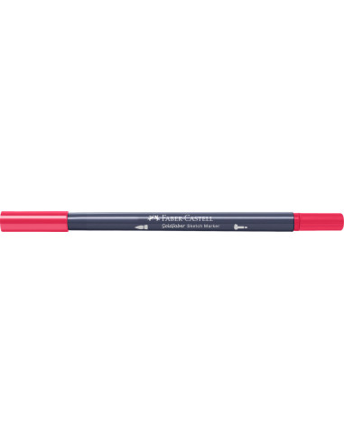 FC164717-5,Sketch marker 2 capete carmin permanent 126 goldfaber Faber-castell - Set 5