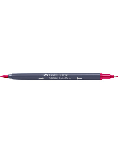 FC164726-5,Sketch marker 2 capete roz carmin 127 goldfaber Faber-castell - Set 5