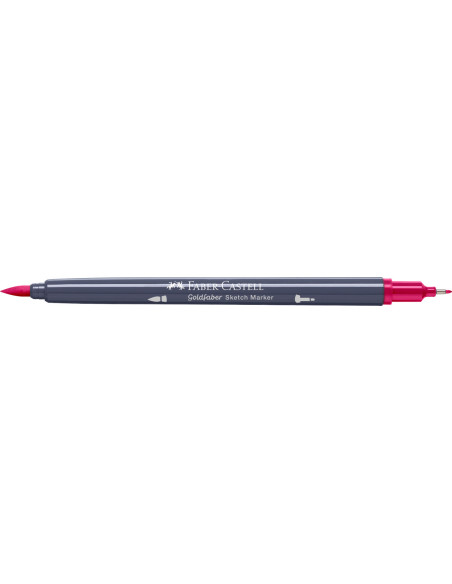 FC164726-5,Sketch marker 2 capete roz carmin 127 goldfaber Faber-castell - Set 5