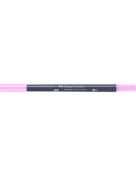 FC164732-5,Sketch marker 2 capete magenta deschis 119 goldfaber Faber-castell - Set 5
