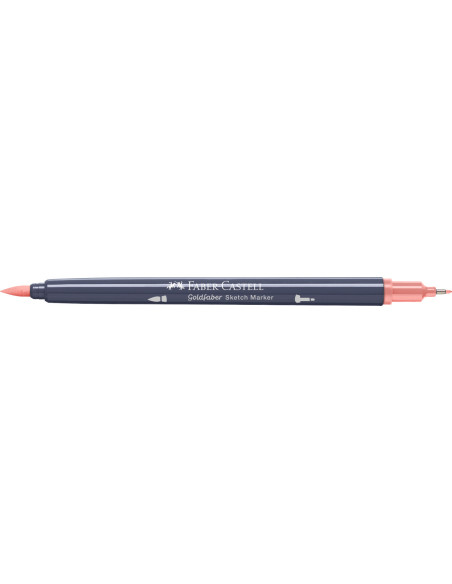 FC164736-5,Sketch marker 2 capete coral 131 goldfaber Faber-castell - Set 5