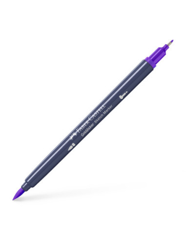 FC164737-5,Sketch marker 2 capete violet purpuriu 136 goldfaber Faber-castell - Set 5