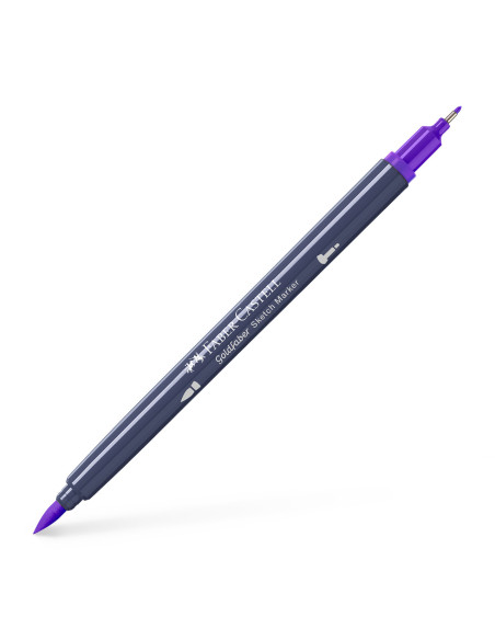 FC164737-5,Sketch marker 2 capete violet purpuriu 136 goldfaber Faber-castell - Set 5