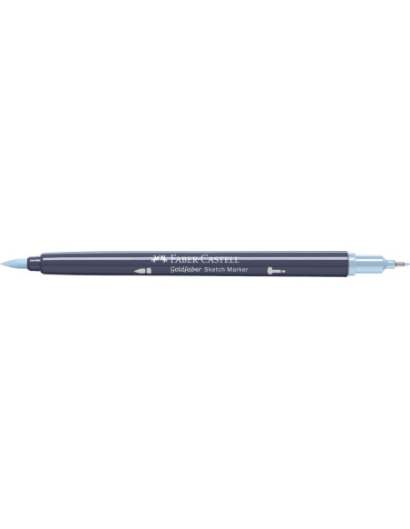 FC164742-5,Sketch marker 2 capete bleu porumbel deschis 452 goldfaber Faber-castell - Set 5