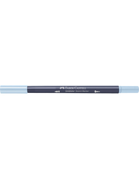 FC164742-5,Sketch marker 2 capete bleu porumbel deschis 452 goldfaber Faber-castell - Set 5