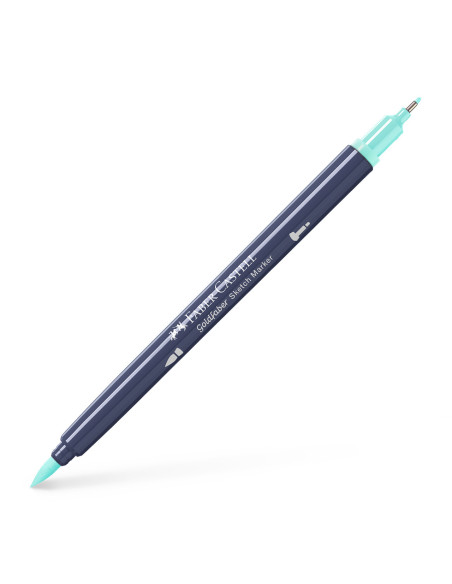 FC164744-5,Sketch marker 2 capete bleu aqua 240 goldfaber Faber-castell - Set 5