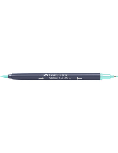 FC164744-5,Sketch marker 2 capete bleu aqua 240 goldfaber Faber-castell - Set 5