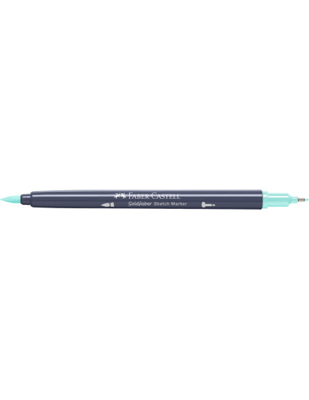 FC164744-5,Sketch marker 2 capete bleu aqua 240 goldfaber Faber-castell - Set 5