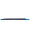 FC164748-5,Sketch marker 2 capete albastru azur 449 goldfaber Faber-castell - Set 5