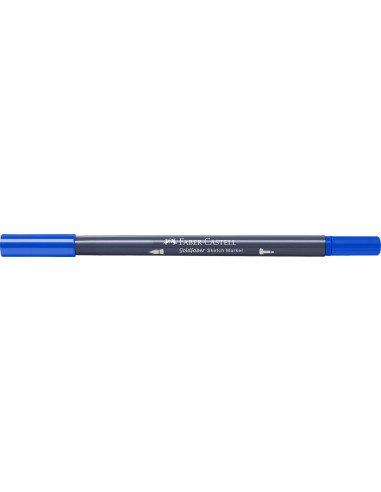 FC164749-5,Sketch marker 2 capete albastru heliu roscat 151 goldfaber Faber-castell - Set 5