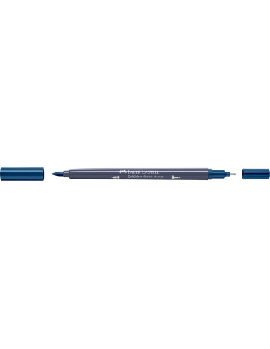 FC164750-5,Sketch marker 2 capete indigo 450 goldfaber Faber-castell - Set 5