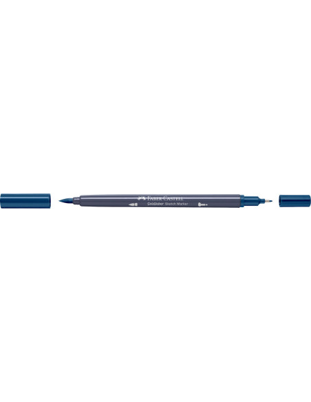 FC164750-5,Sketch marker 2 capete indigo 450 goldfaber Faber-castell - Set 5