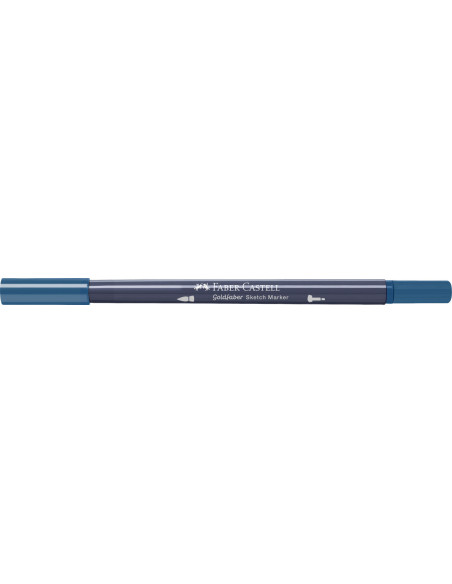 FC164750-5,Sketch marker 2 capete indigo 450 goldfaber Faber-castell - Set 5